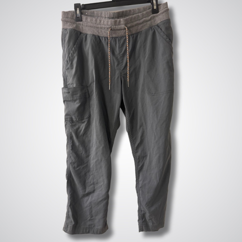 🏔️ Large Columbia Women's Capri Pants | Olive Green | EUC | Adventure Ready!